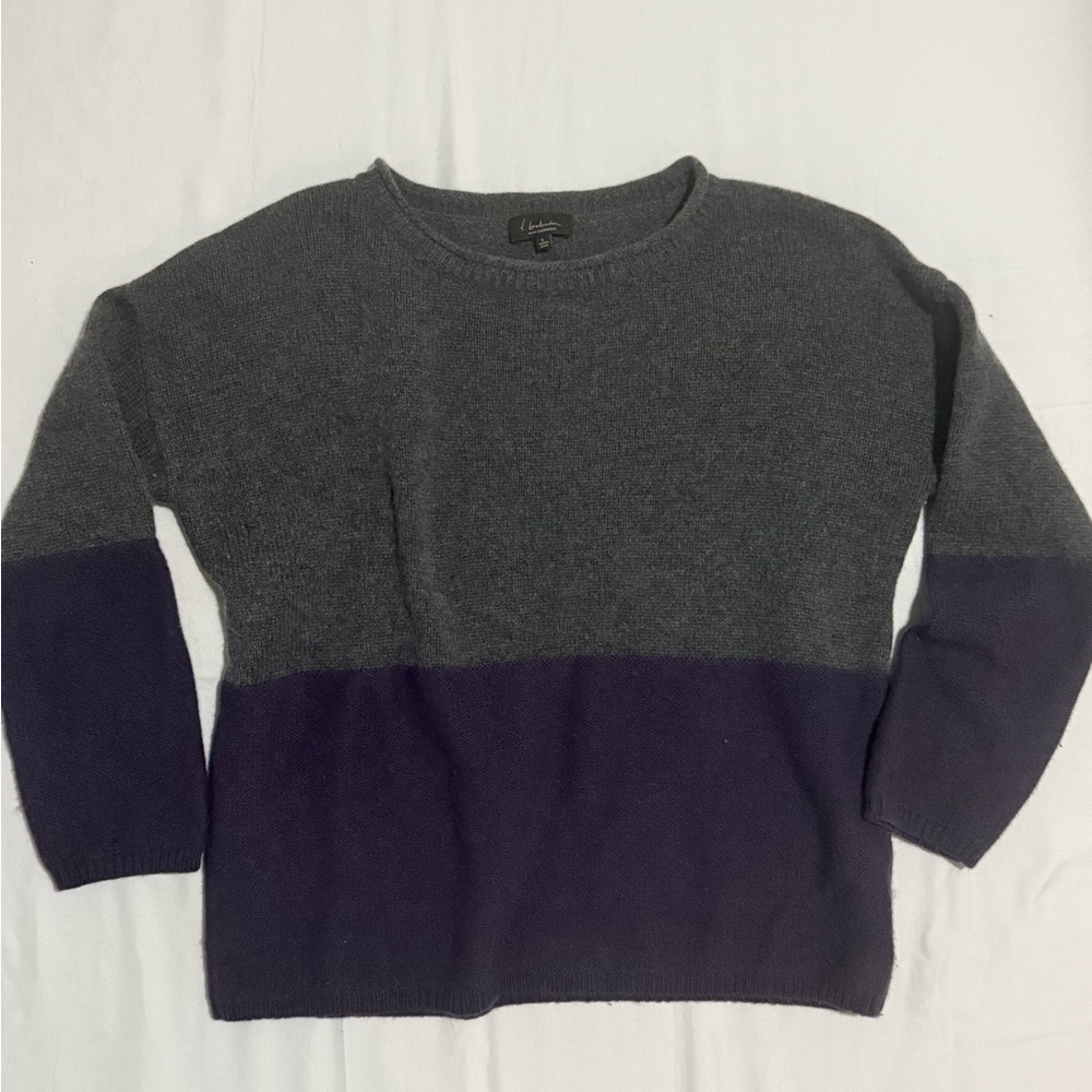 Babaton Aritzia Cashmere Merino Wool Sweater Women’s Large Gray Purple